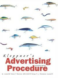 Kleppner's advertising procedure 16th ed