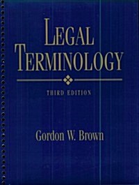 Legal Terminology (3rd Edition) (Spiral, 3rd)