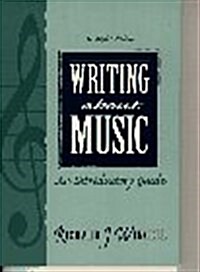 Writing About Music: An Introductory Guide (Paperback, 2 Sub)