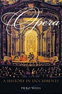 [중고] Opera: A History in Documents (Hardcover)