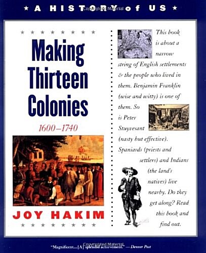 A History of US, Book 2: Making Thirteen Colonies (History of US) (Paperback, 3rd)