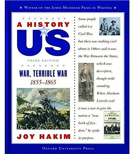 A History of US: Book 6: War, Terrible War 1855-1865 (Hardcover, 3rd)