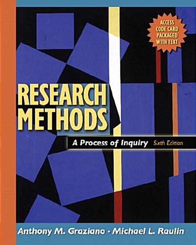 Research Methods: A Process of Inquiry (6th Edition) (Hardcover, 6th)