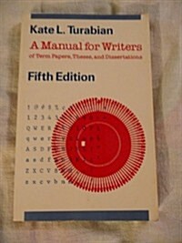 A Manual for Writers of Term Papers, Theses, and Dissertations, Fifth Edition (Paperback, 5th)