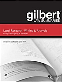 Gilbert Law Summary on Legal Research, Writing, and Analysis (Paperback, 12th)
