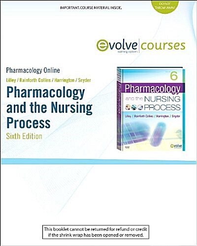 Pharmacology Online for Pharmacology and the Nursing Process (Access Code), 6e (Printed Access Code, 6th)