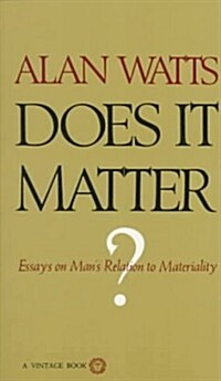 Does It Matter? (Mass Market Paperback)