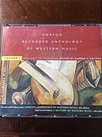 Norton Recorded Anthology of Western Music: Ancient to Baroque (6-CD set), Vol 1 (Audio CD, 4th)