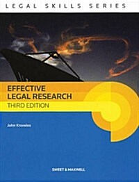 Effective Legal Research (Paperback, 3 Rev ed)