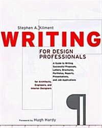 Writing for Design Professionals (Hardcover)