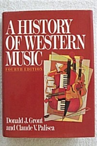 [중고] A History of Western Music (Hardcover, 4th)