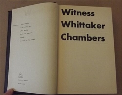 Witness (Hardcover)