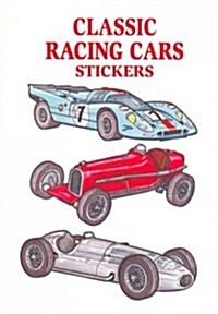 Classic Racing Cars Stickers (Paperback)