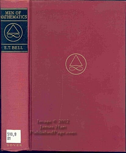 Men of Mathematics (Hardcover, First Edition)