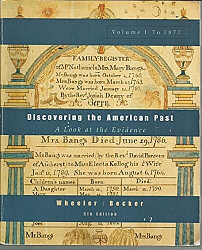 Discovering The American Past: A Look at the Evidence, Texbook Outlines (Paperback, 5th)