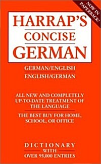 Harraps Concise English-German Dictionary: Worterbuch Deutsch-Englisch (Paperback)