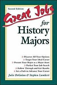 Great Jobs for History Majors (Paperback, 1st)