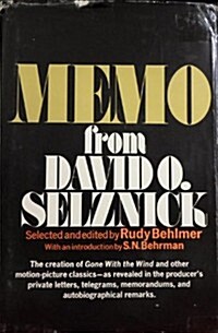 Memo from David O. Selznick (Hardcover)