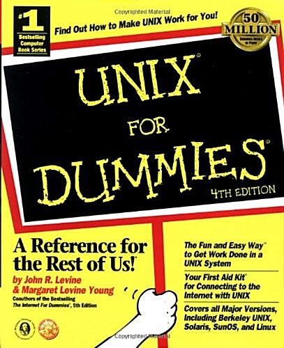 [중고] UNIX For Dummies (Paperback, 4th)