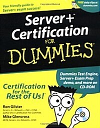 Server+ Certification for Dummies (Paperback, CD-ROM)