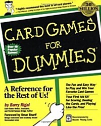 Card Games for Dummies (For Dummies (Lifestyles Paperback)) (Paperback, 1st)