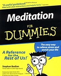 Meditation for Dummies (Paperback)