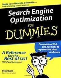 Search Engine Optimization For Dummies (For Dummies (Computer/Tech)) (Paperback)
