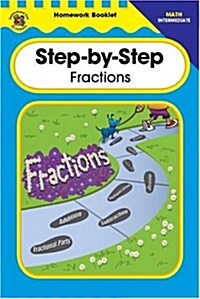 Step-By-Step Fractions Homework Booklet, Intermediate (Homework Booklets) (Paperback)