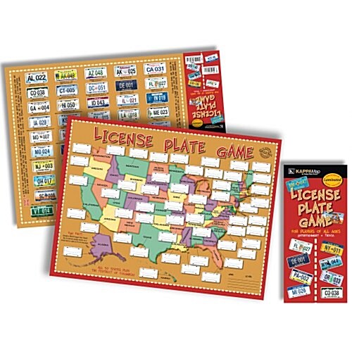 License Plate Game (Map)