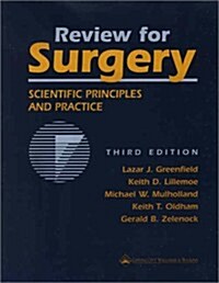 Review for Surgery: Scientific Principles and Practice (Paperback, 3 Sub)