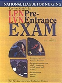 Review Guide for LPN/LVN Pre-Entrance Exam (National League for Nursing Series) (Paperback)