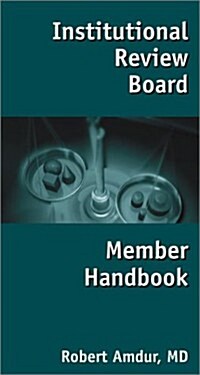 Institutional Review Board Member Handbook (Paperback)