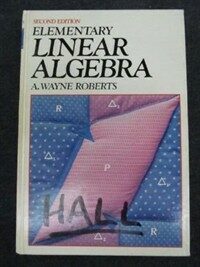 Elementary linear algebra 2nd ed