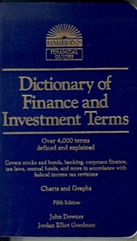 [중고] Dictionary of Finance and Investment Terms (Paperback)