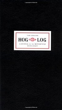 Hog Log: A Journal for the Motorcycle Enthusiast (Leather Bound, Gift)