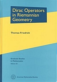 Dirac Operators in Riemannian Geometry (Hardcover)