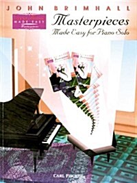 Masterpieces Made Easy for Piano Solo (Paperback)