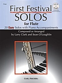 First Festival Solos for Flute (20 Easy Solos with Piano Accompaniments) (Sheet music)