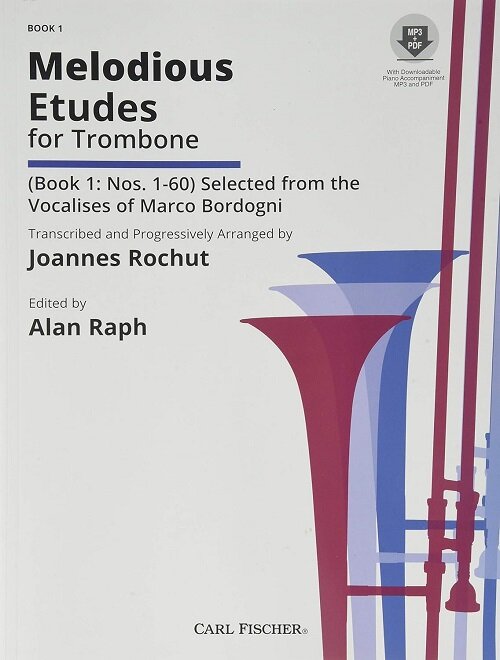 Melodious Etudes for Trombone (Paperback, Compact Disc)