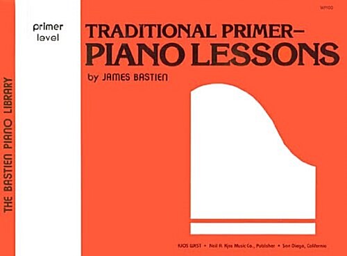 WP100 - Bastien Piano Library Traditional Primer Piano Lessons (Paperback)