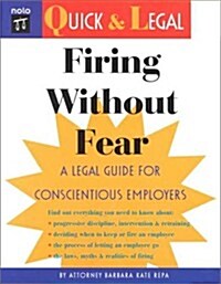 Firing Without Fear (Quick & Legal) (Paperback, 1st)