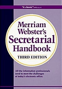 Merriam-Websters Secretarial Handbook (Third Edition) (Hardcover, 3rd)