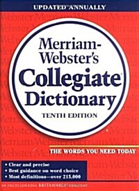 [중고] Merriam-Webster‘s Collegiate Dictionary (Hardcover, 10th)