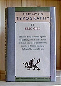 An Essay on Typography (Hardcover, First Thus)