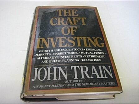 [중고] The Craft of Investing (Hardcover, 1st)