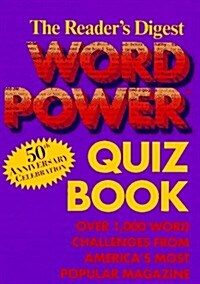 [중고] Word Power Quiz Book (Paperback)