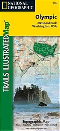 National Geographic Trails Illustrated Olympic National Park (Map)