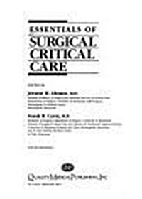 Essentials of Surgical Critical Care (Paperback)