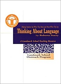 Thinking About Language (Paperback)