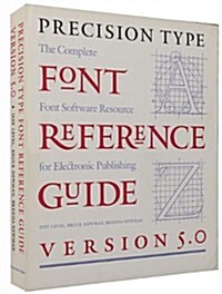 [중고] Precision Type Font Reference Guide: Version 5.0 (Paperback)